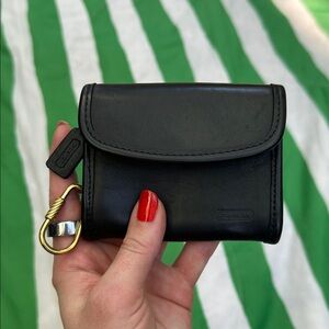 Vintage Coach 7219 black Multifunction Purse Wallet